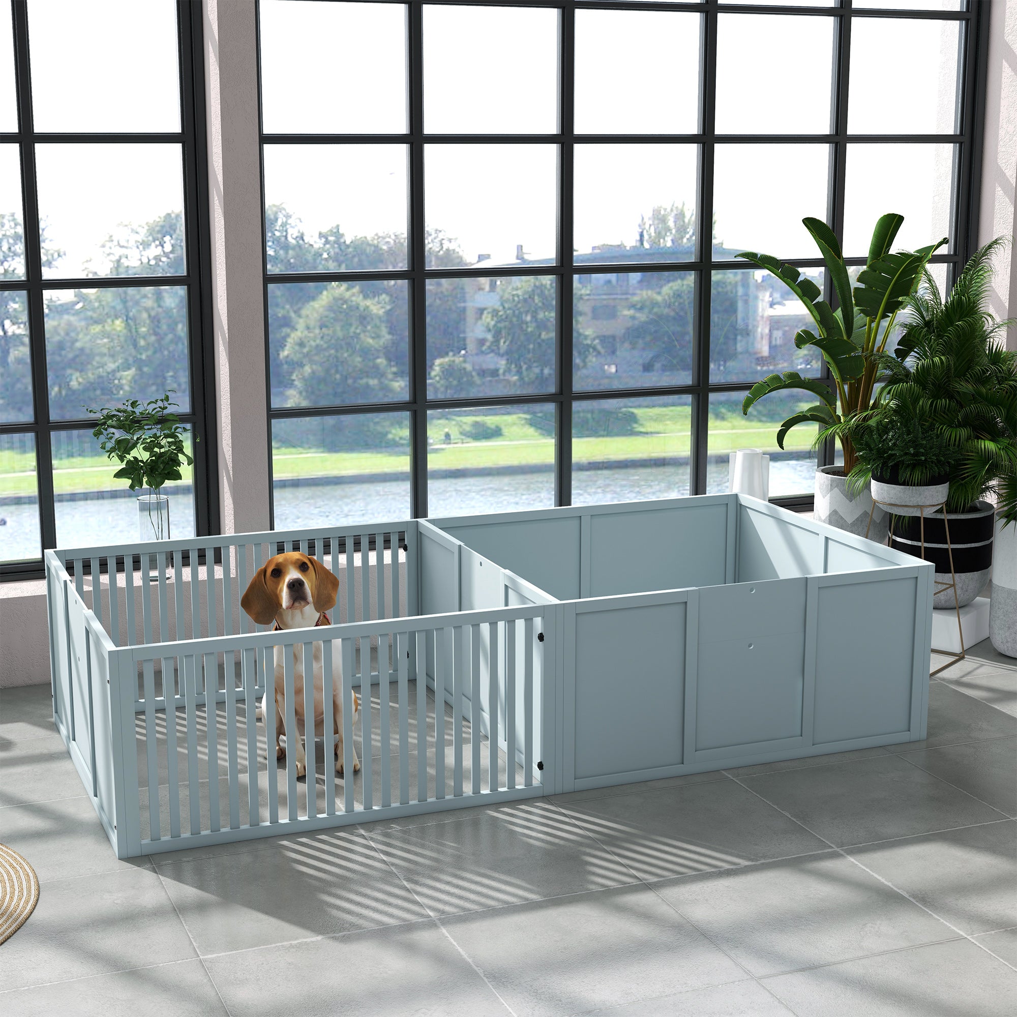 Dog Crate For Mothers, Newborn Puppy