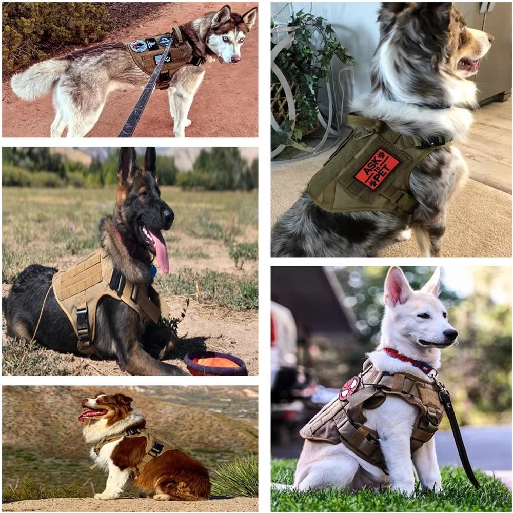 Military Grade Tactical Dog Harness