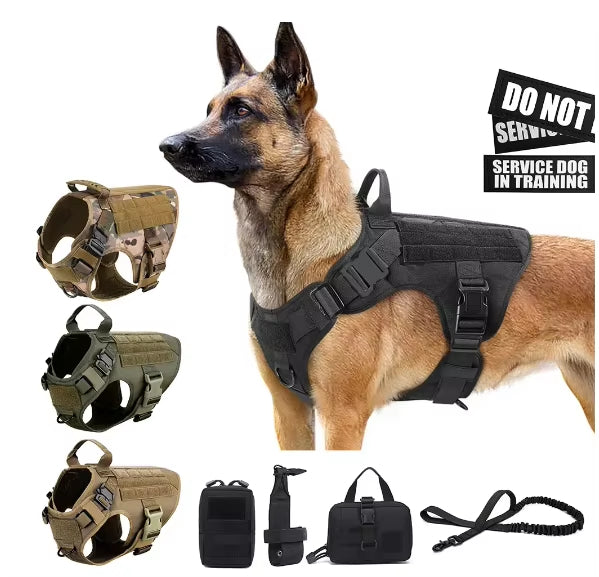 Military Grade Tactical Dog Harness
