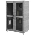 Cat Villa, Cat Apartment With Wheels